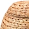 Vintiquewise Water Hyacinth Natural Multipurpose Barrel Storage Tub w/Lid, Basket for Organizing, Ottoman Stool QI004214 - alternate 7